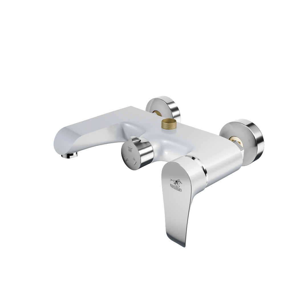 BATH SET YL3 White Chrome