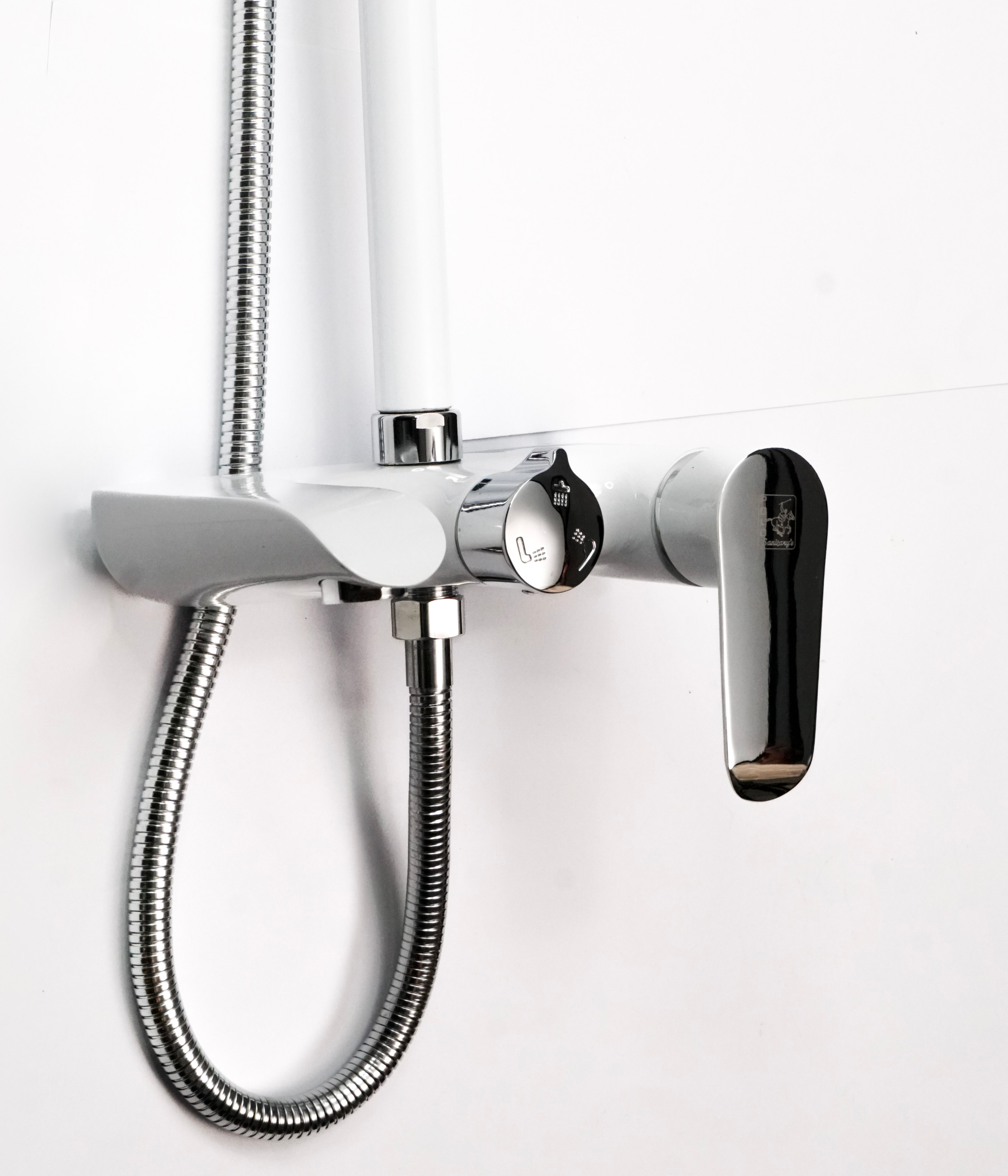 BATH SET YL3 White Chrome