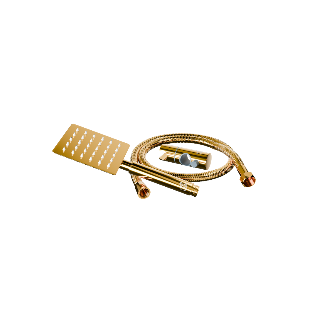 BATH SET YL3 White Golden