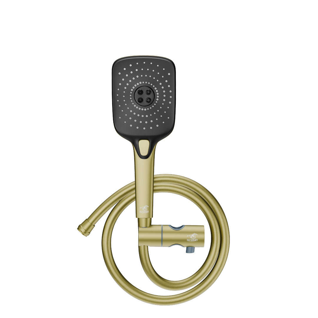 BATH SET 19K15 BRUSHED GOLDEN