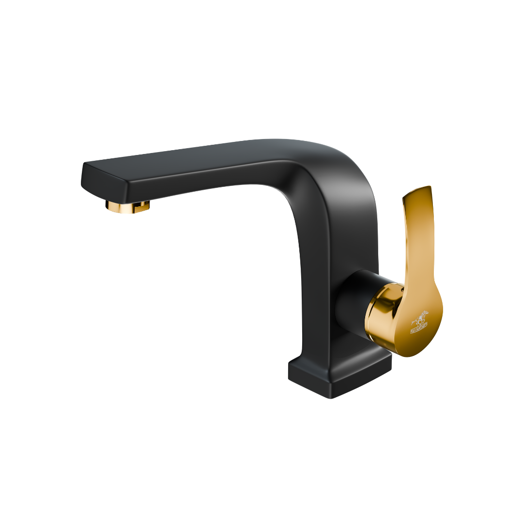 Bath Set LY Black Golden