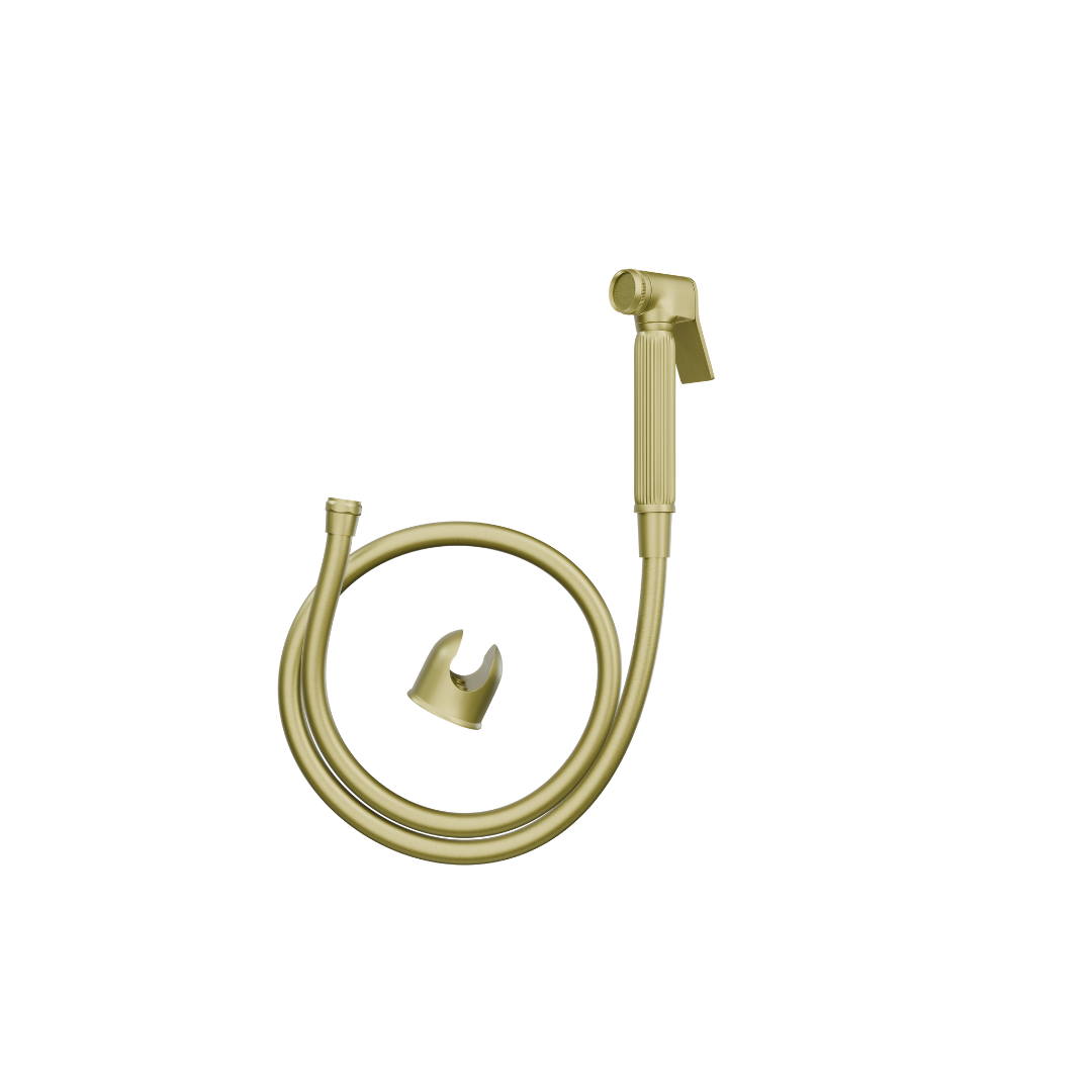 Brushed Golden Concealed Set Complete