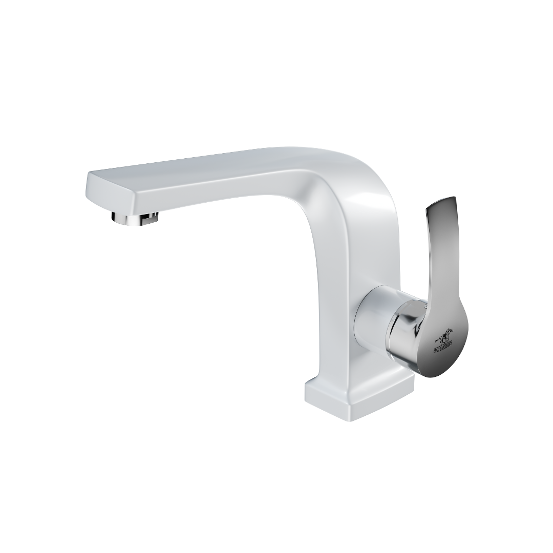 Bath Set LY White Chrome