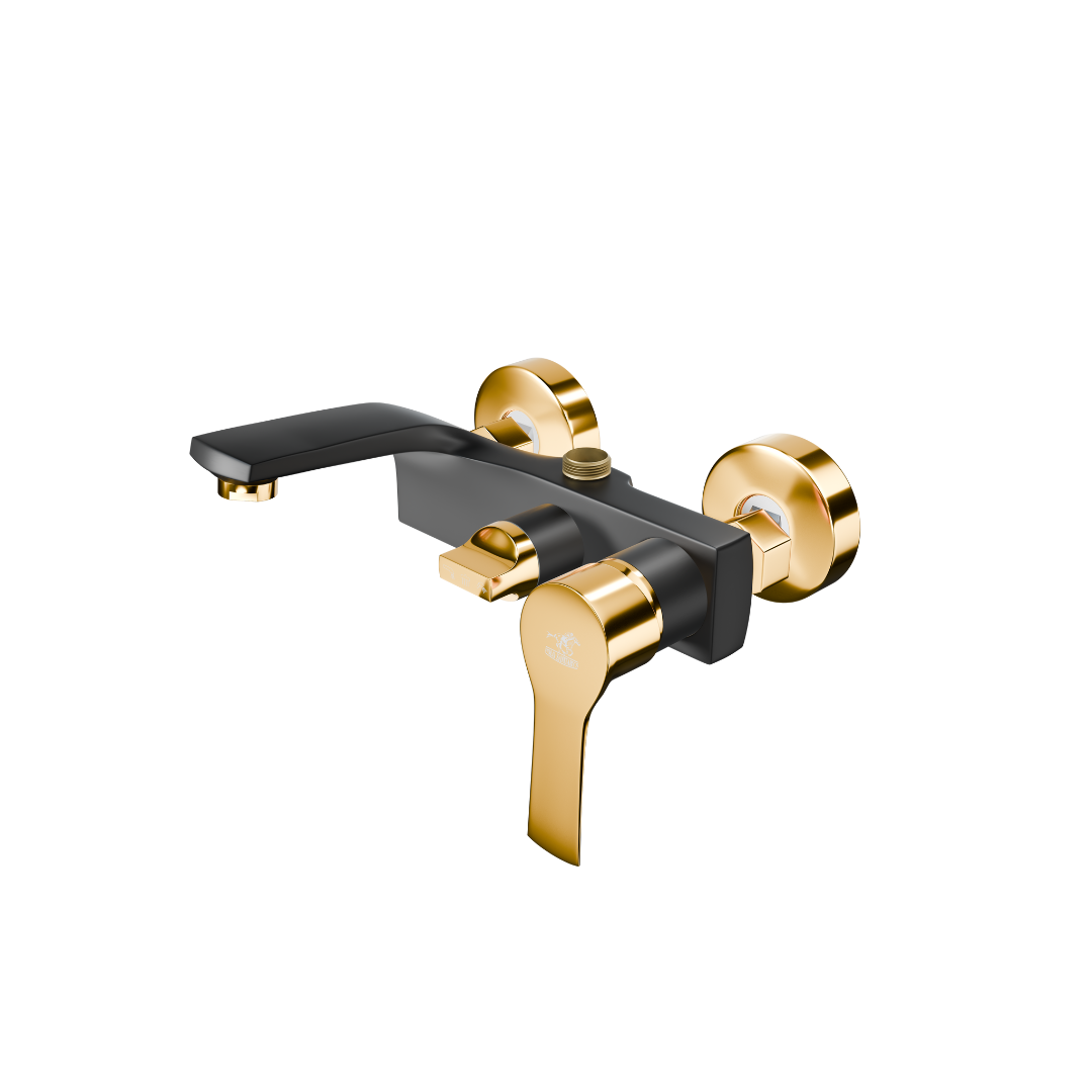 Bath Set LY Black Golden