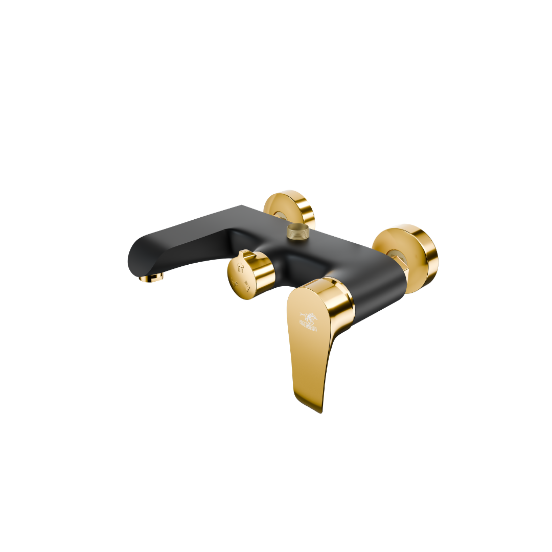 BATH SET YL3 Black Golden