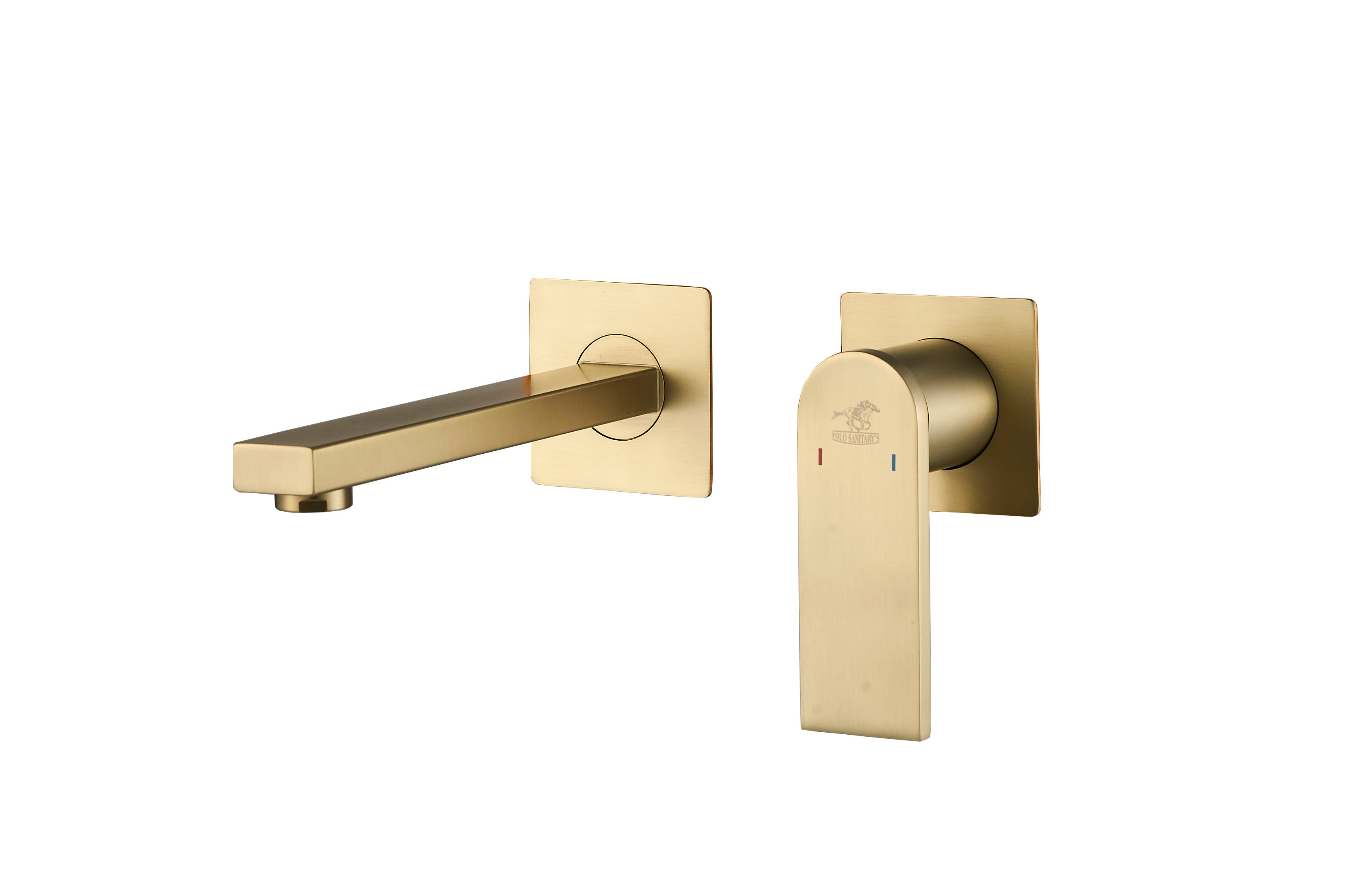 Sleek Brushed Golden Concealed set
