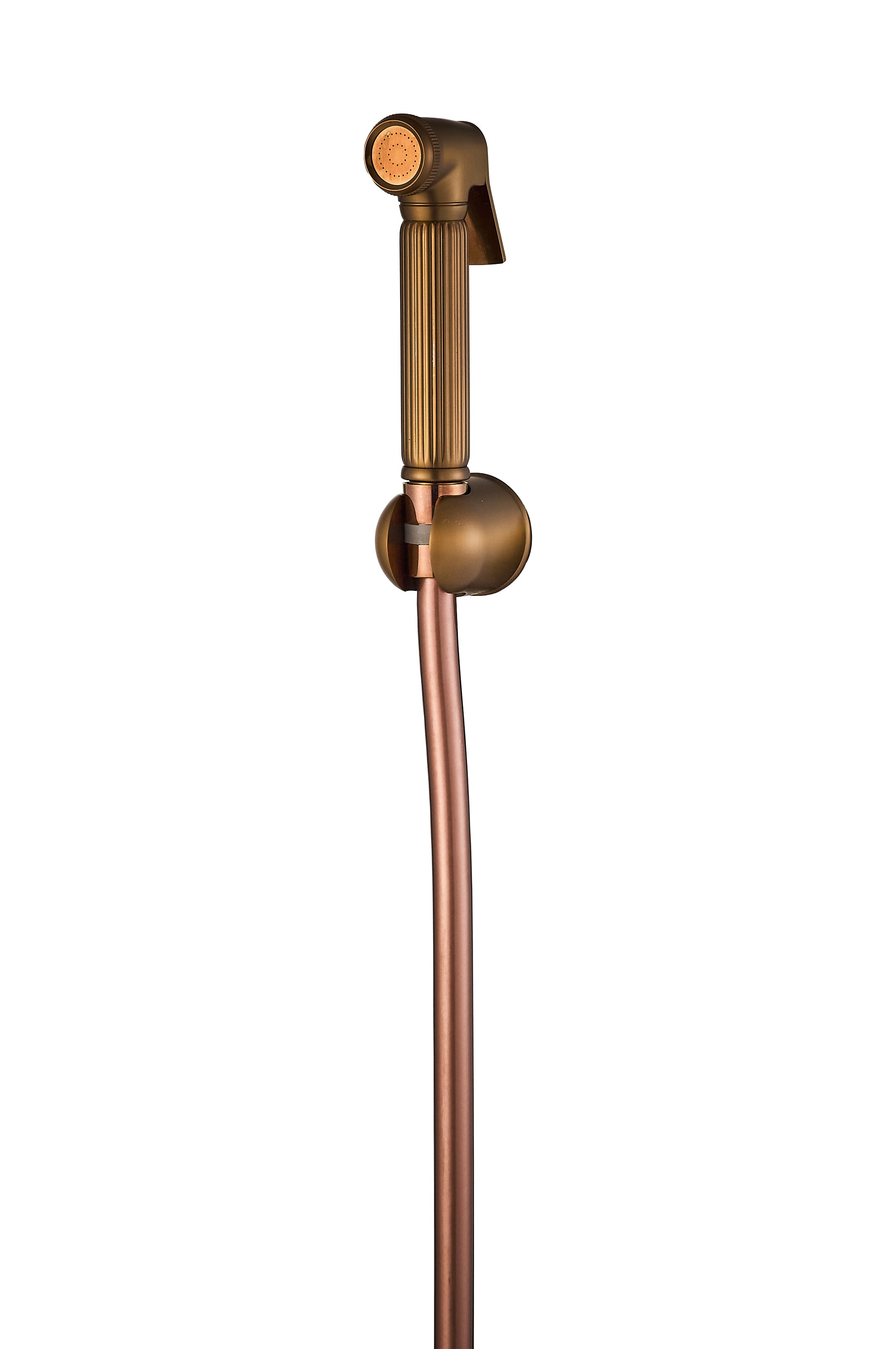 SLEEK BRUSHED ROSE GOLDEN CONCEALED SET