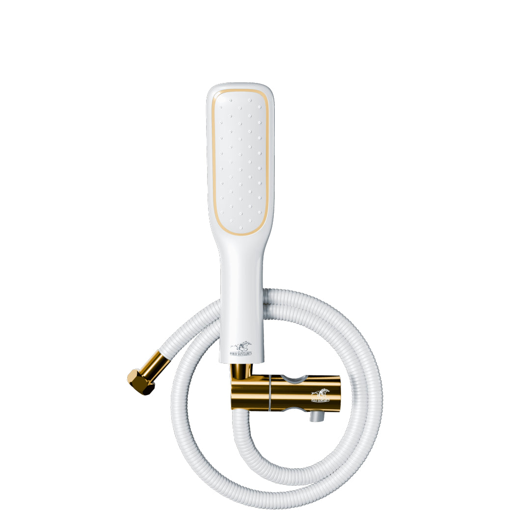 007 White And Golden