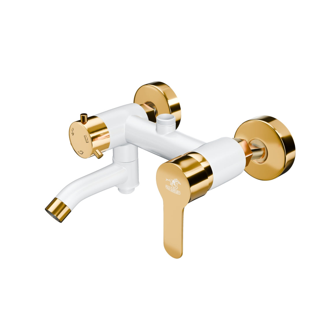 007 White And Golden