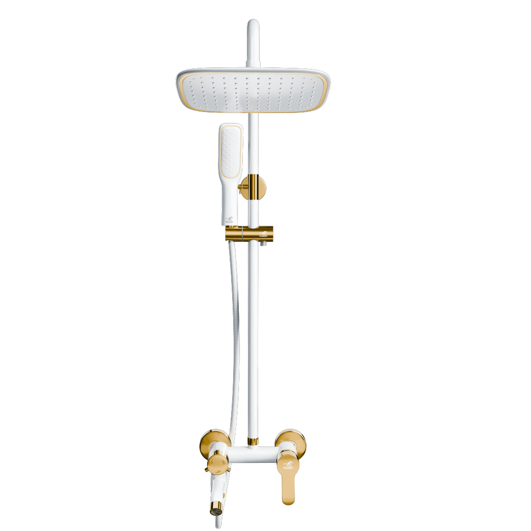 007 White And Golden