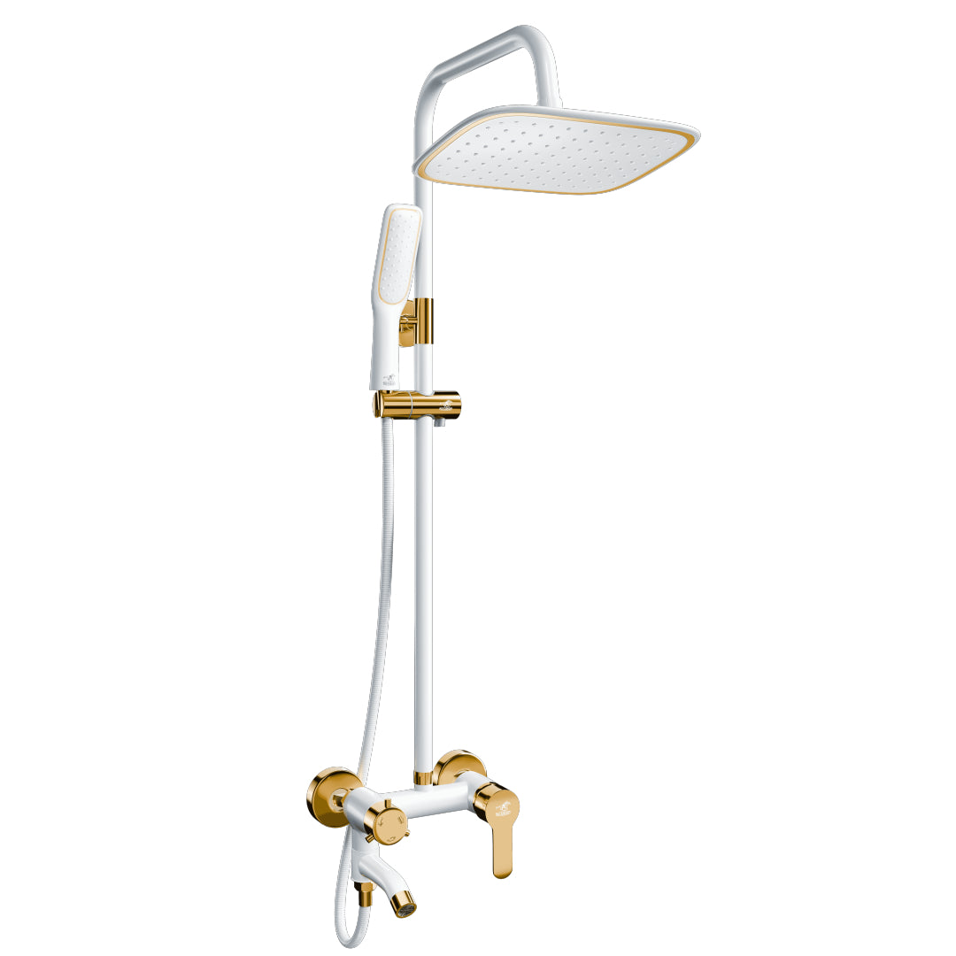 007 White And Golden