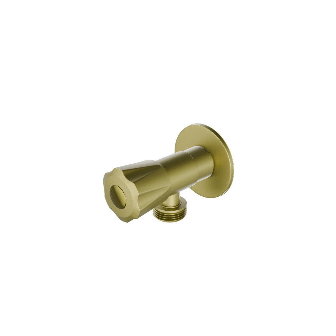 3D OVAL BRUSHED GOLDEN