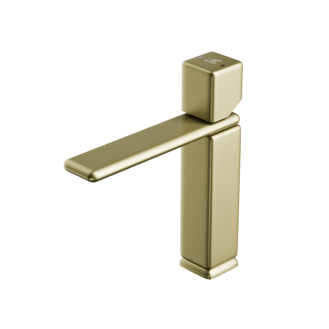 Brushed Golden Knob Set