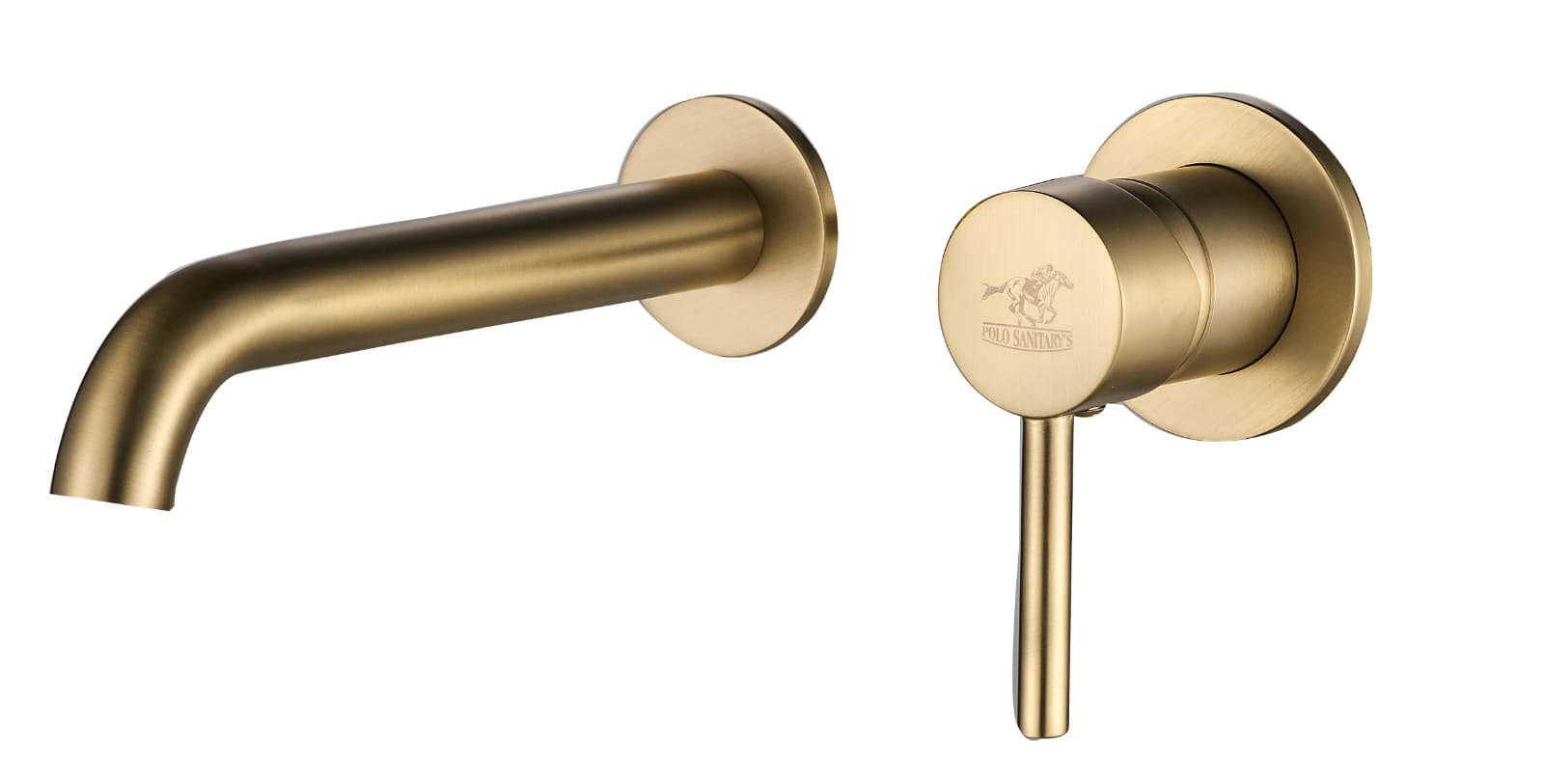 Brushed Golden Concealed Set Complete