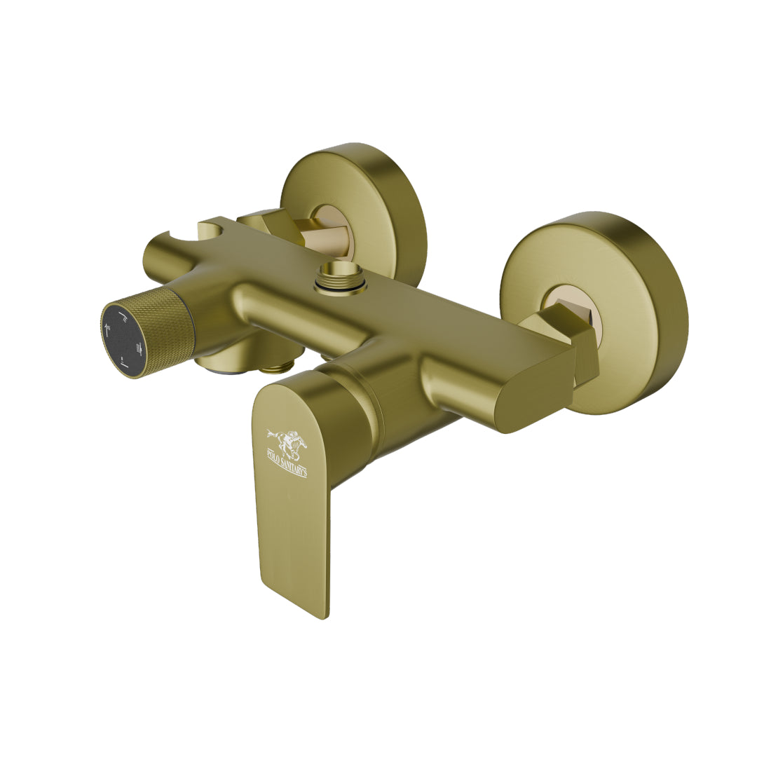 BATH SET 19K16 BRUSHED GOLDEN