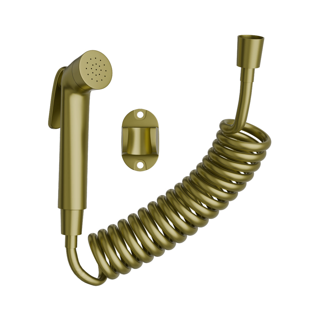 BATH SET 19K16 BRUSHED GOLDEN