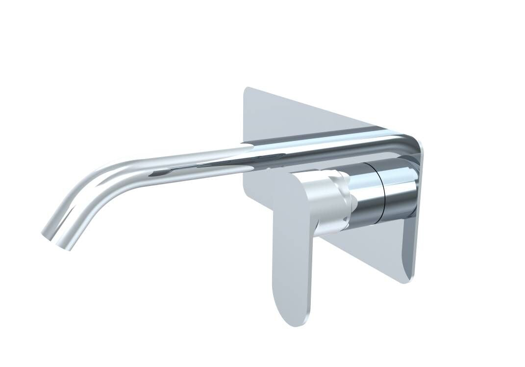 Round Chrome Concealed Set