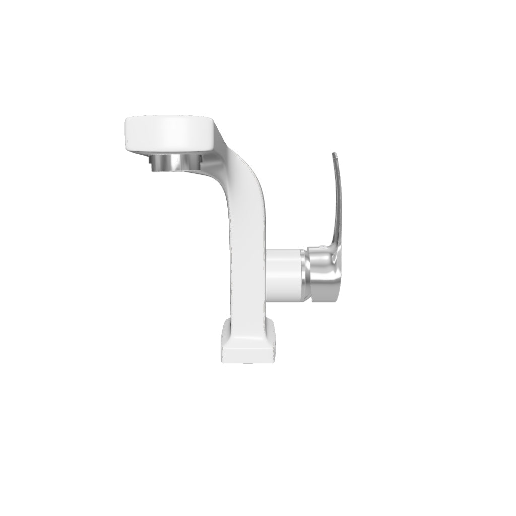 Bath Set LY White Chrome