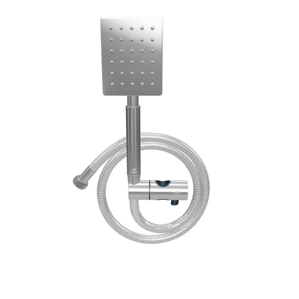 Bath Set LY White Chrome