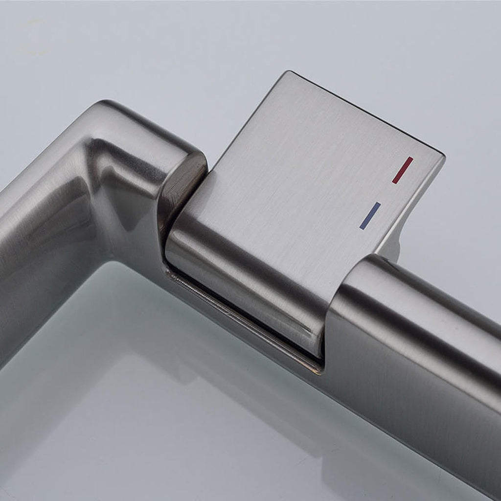 Squareline Basin Mixer Brass  Regular and Tall