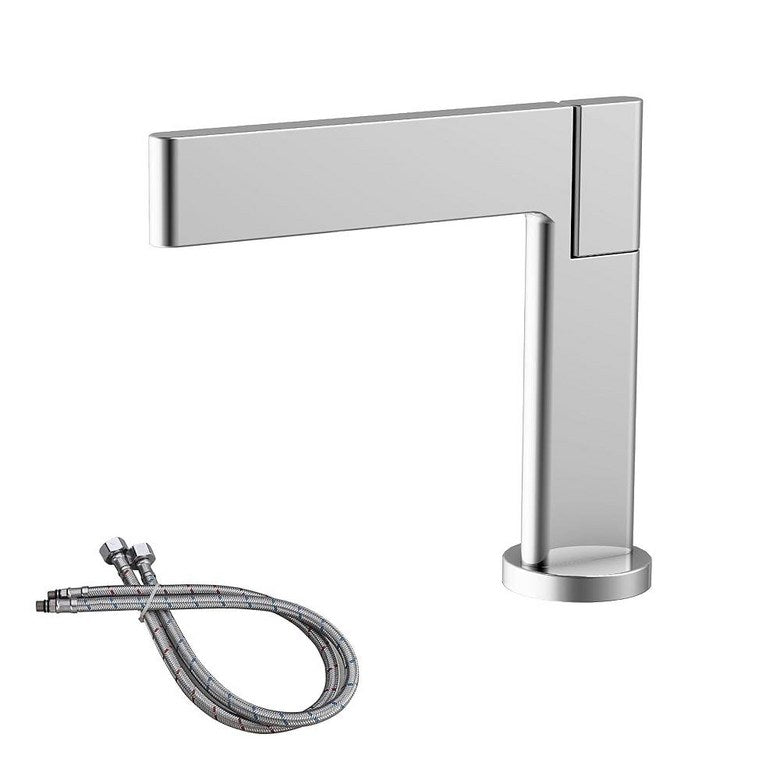 slim basin mixers- chrome basin mixers brass- stylish basin mixers 